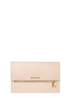 Dorothy Perkins Nude Double Compartment Clutch Bag