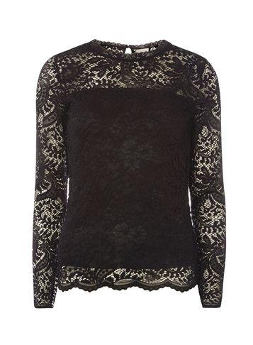 Dorothy Perkins *vero Moda Lace Long Seeve Top