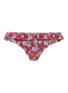 Dorothy Perkins Coral Floral Ruffle Bikini Bottoms