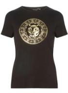 Dorothy Perkins Black Gold Tiger Motif T-shirt