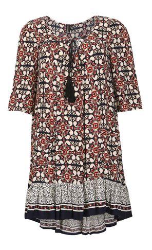 Dorothy Perkins *izabel London Multi Red Moorish Dress