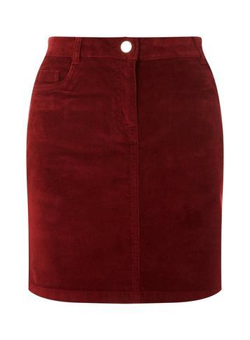 Dorothy Perkins Berry Corduroy Skirt