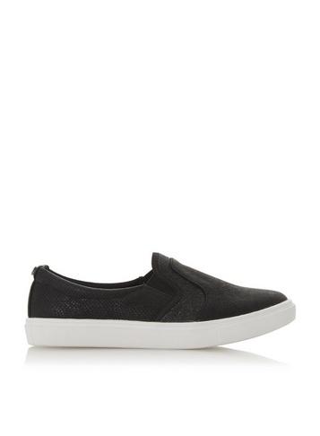 *head Over Heels By Dune Black Elsies Ladies Trainers