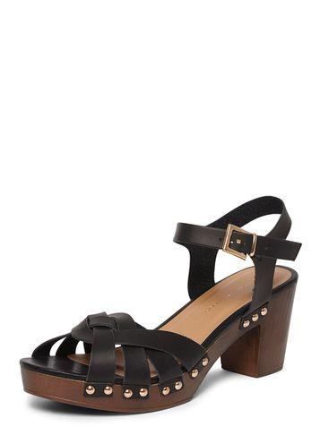 Dorothy Perkins Black 'ross' Twist Clog Sandals