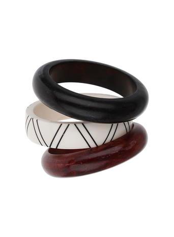 Dorothy Perkins Wooden Bangle Pack