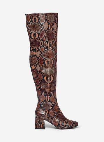 *lola Skye Brown 'laela' Knee High Boots