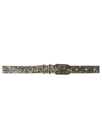 Dorothy Perkins Black Glitter Jeans Belt