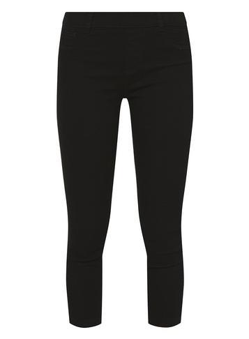 Dorothy Perkins Petite Black Eden Super Soft Cropped Jeggings