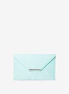 Dorothy Perkins Mint Envelope Clutch