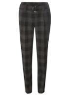 Dorothy Perkins *tall Checked Tapered Ankle Grazer Trousers
