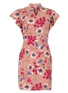 Dorothy Perkins *tenki Rosewood Floral Print Bodycon Dress