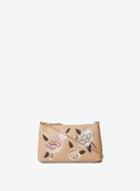 Dorothy Perkins Neutral Embroidered Cross Body Bag