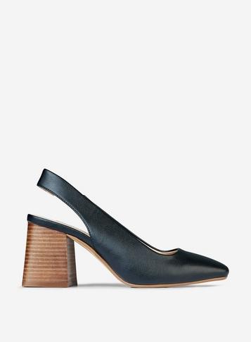 Dorothy Perkins Black Esmeralda Court Shoes