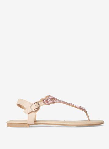 Dorothy Perkins Wide Fit Pink 'fierce' Sandals