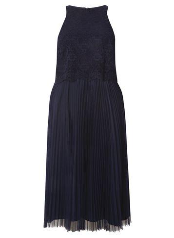 Dorothy Perkins *luxe Navy Popover Dress