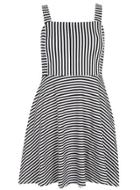 Dorothy Perkins Petite Stripe Pinny Dress