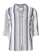 Dorothy Perkins Petite Navy Stripe Shirt