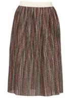 *tenki Multi Coloured Shiny Midi Skirt