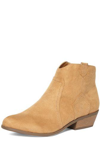 Dorothy Perkins Tan 'madds' Widefit Ankle Boots