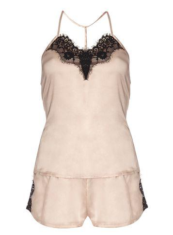 Dorothy Perkins Nude Lace Camisole Pyjama Set