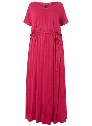 Dorothy Perkins Dp Curve Pink Jersey Maxi Dress