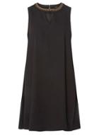 Dorothy Perkins *vero Moda Black Beaded Short Dress