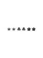 Dorothy Perkins Star And Flower Earrings