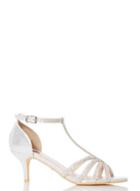 Dorothy Perkins *quiz Shimmer Low Heel Sandals