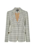 Dorothy Perkins Multi Colour Check Print Single Breasted Jacket