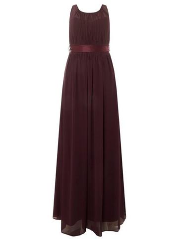 Dorothy Perkins *showcase Curve Mulberry Natalie Maxi Dress