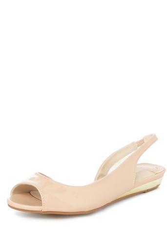 Dorothy Perkins Nude Open Slingback Pumps