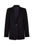 Dorothy Perkins Navy Orange Spot Print Tailored Jacket