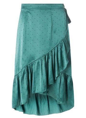 *vero Moda Multi Colour Satin Spotted Skirt