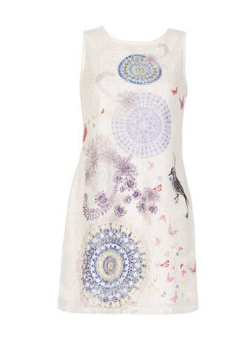 *izabel London Multi White Lace Dress
