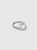 Dorothy Perkins Silver Defined Cubic Zirconia Ring