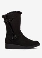 Dorothy Perkins Black 'tame' Wedge Boots