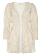 Dorothy Perkins Ivory Embroidered Cardigan