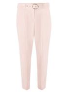 Dorothy Perkins Blush Circle Buckle Trousers