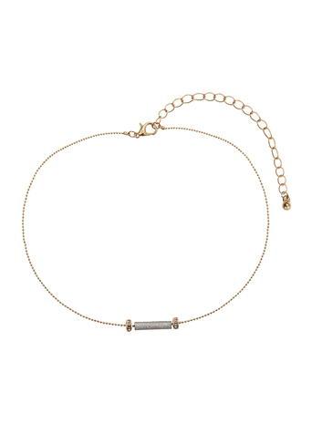 Dorothy Perkins Glitter Tube Choker