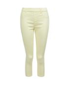 Dorothy Perkins Lemon 'eden' Super Soft Cropped Jeggings