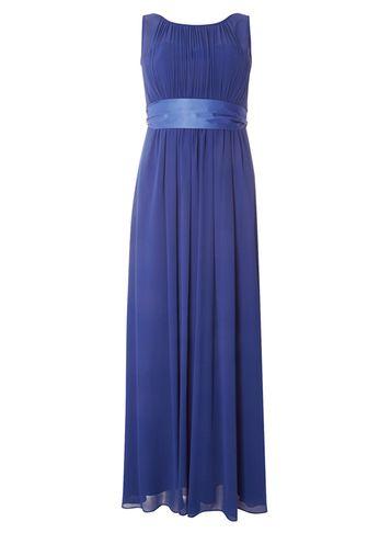 Dorothy Perkins *showcase Petite Cobalt 'natalie' Dress