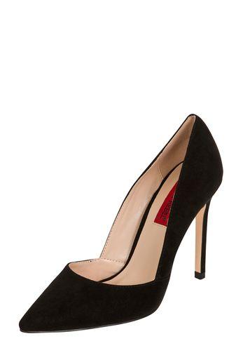Dorothy Perkins *london Rebel Black High Heel Court Shoes