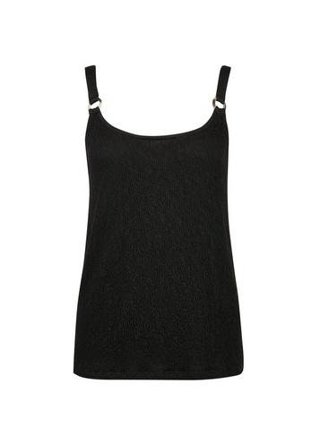 Dorothy Perkins Black Ring Strap Detail Vest