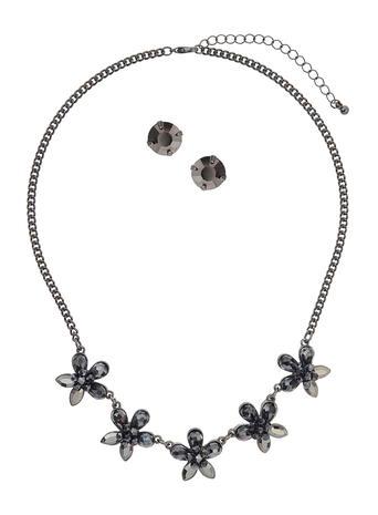 Dorothy Perkins Flower Jewellery Matching Set