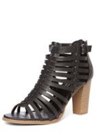 Dorothy Perkins Black 'sand' Gladiator Sandals