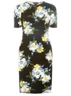Dorothy Perkins Blue Floral Print Bodycon Dress