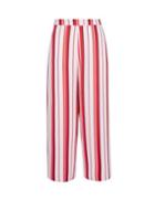 Dorothy Perkins Red Stripe Print Crop Trousers