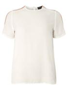 Dorothy Perkins Ivory Contrast Tee