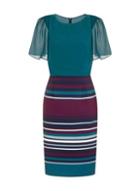 Dorothy Perkins * Paper Dolls Multi Cape Stripe Dress