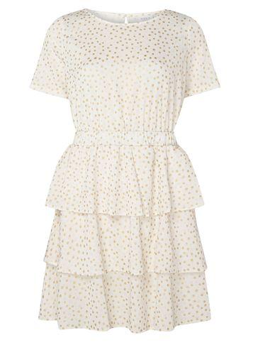 Dorothy Perkins *vila Gold Spot Dress